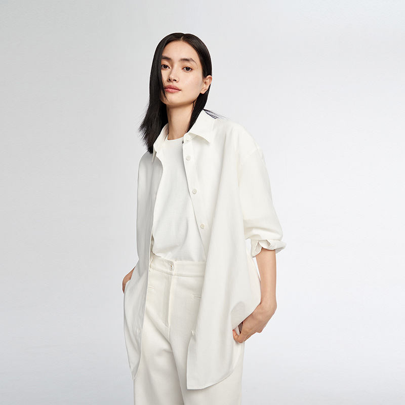 小着CS15天丝男友风双开衬衫