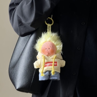 泡泡玛特大风中凌乱三代星星人娃衣好梦气象局系列毛绒挂件衣服装