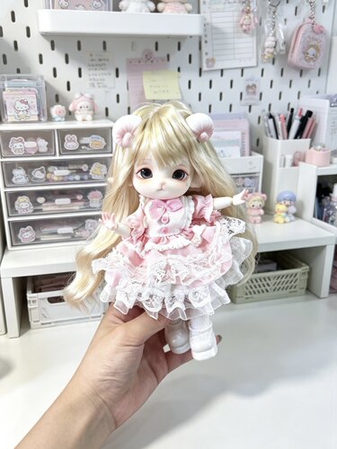 新mimia梦幻公主屋MJD雪莉丝蜜糖兔可动人偶便宜娃衣8分山谷百合