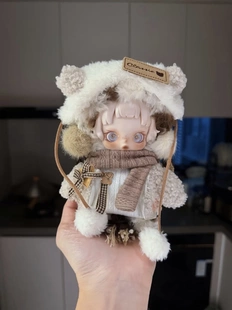 泡泡玛特马力全开sp千里马娃衣2026年labubu搪胶毛绒新年衣服套装