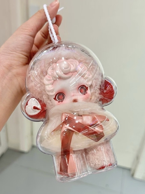 sp3.0发霉小蛋糕透明保护壳不眠剧场系列收纳盒抱抱幽灵展示娃包