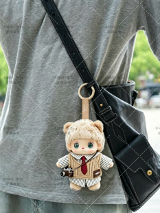 阿默新款遗失的玩偶搪胶娃衣10厘米封锁衣服破坏毛绒挂件服替换装