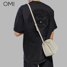 OMI欧米女包2024新款时尚大容量枕头包托特包 单肩斜跨包商场同款