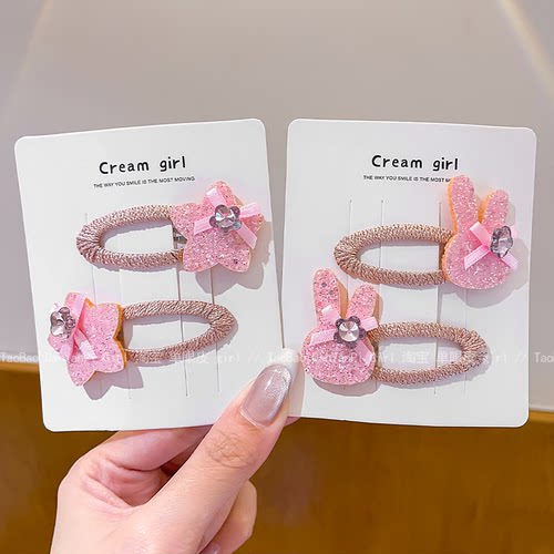 2025新款小兔子儿童发夹头饰