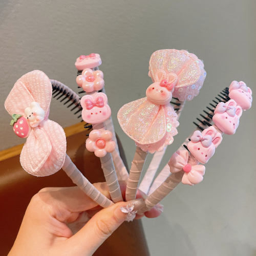 儿童甜美蝴蝶结发箍小兔子头箍