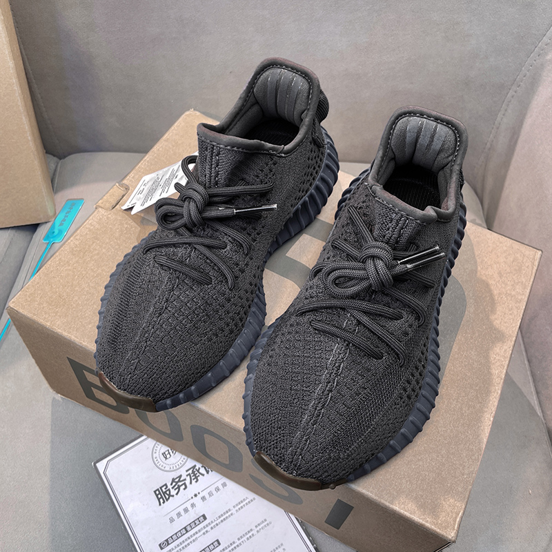椰子鞋350官方正品黑生胶男鞋莆田OG YEEZY旗舰店休闲运动鞋子女