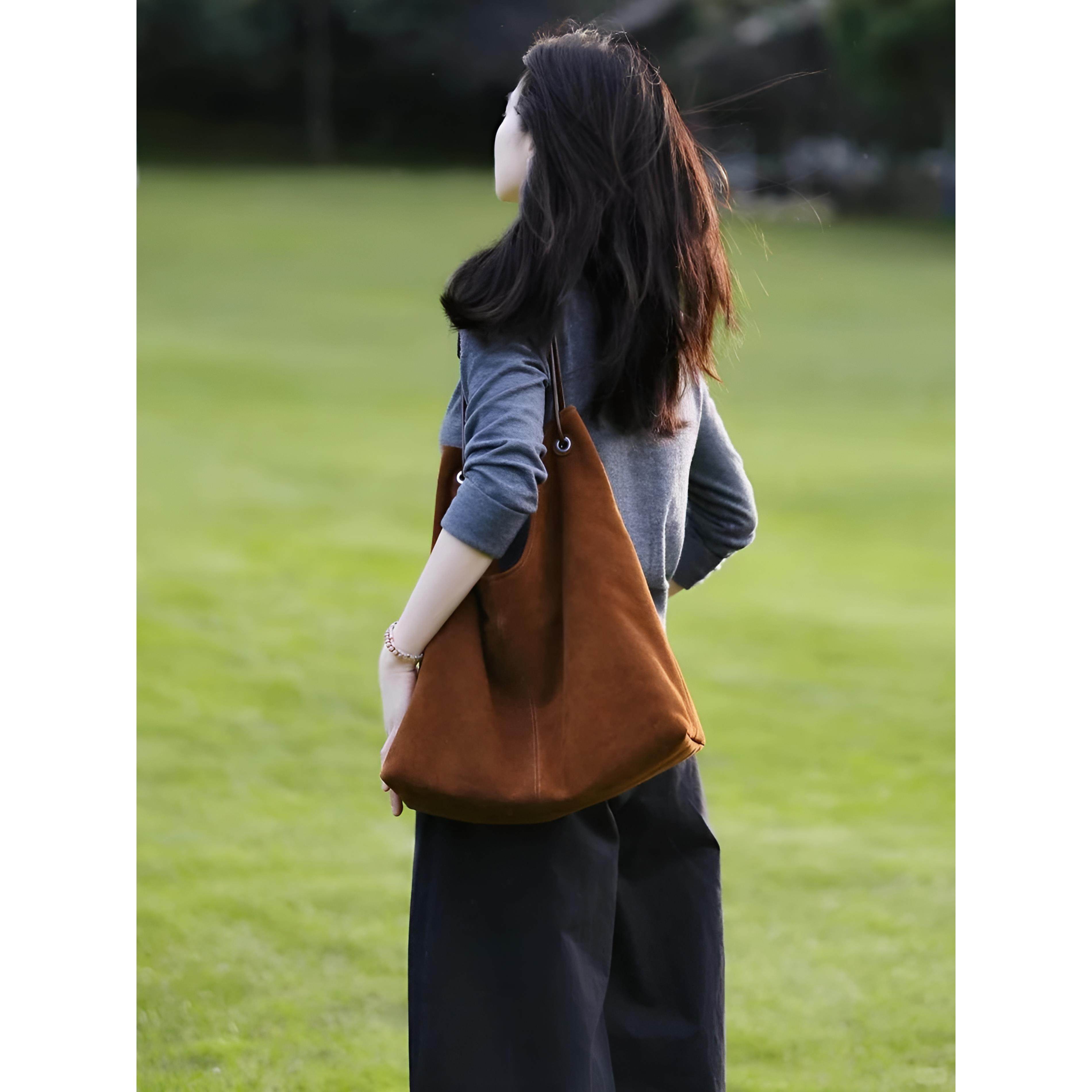 JOYIASS巨好看的早秋一整套ootd穿搭小个子松弛感灰色上衣阔腿裤