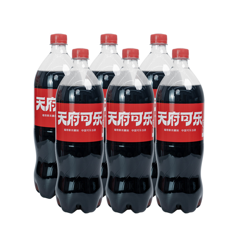 天府可乐草本植物精制1250ml可乐汽水国产碳酸饮料大瓶整箱装