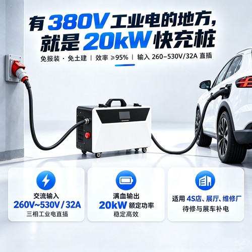 电小鳗CCS2-V2V双模交直流快充