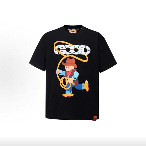 GOODBRAND 26SS 马年可爱发泡牛仔宝石轻奢时尚短袖