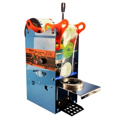 半自动奶茶豆浆封口机手压全自动饮料封杯机商用奶茶店封杯封膜机