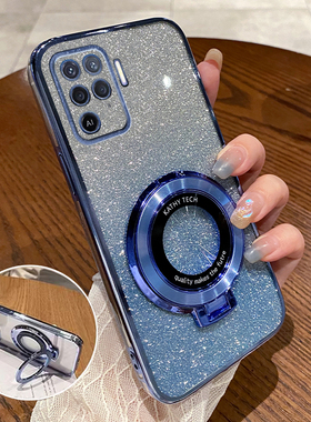 适用OPPOF19Pro手机壳OPPO新款F19Pro透明软硅胶opoo防摔全包opF保护套oppa0pp0ppof带支架f19por女男高级感