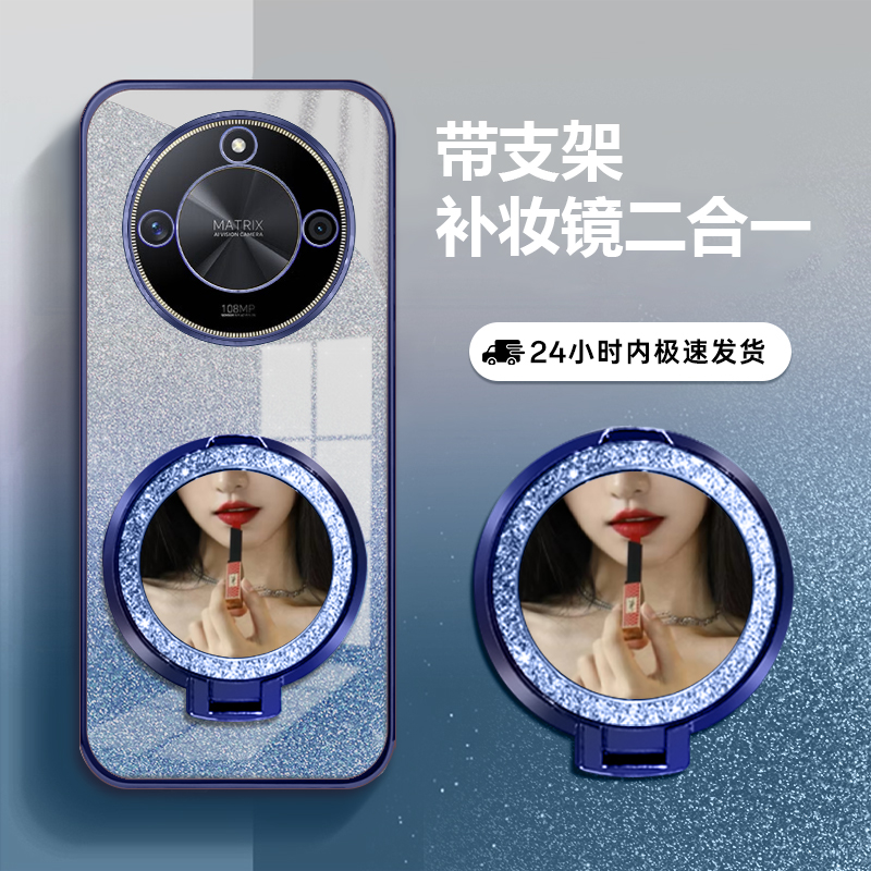 适用荣耀x9a防摔全包手机壳支架