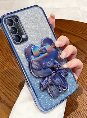 适用OPPOreno5K手机壳透明OPPO新款reno5k全包防摔opporenok硅胶opporen套opp0女opooreno男opporone钢化膜外