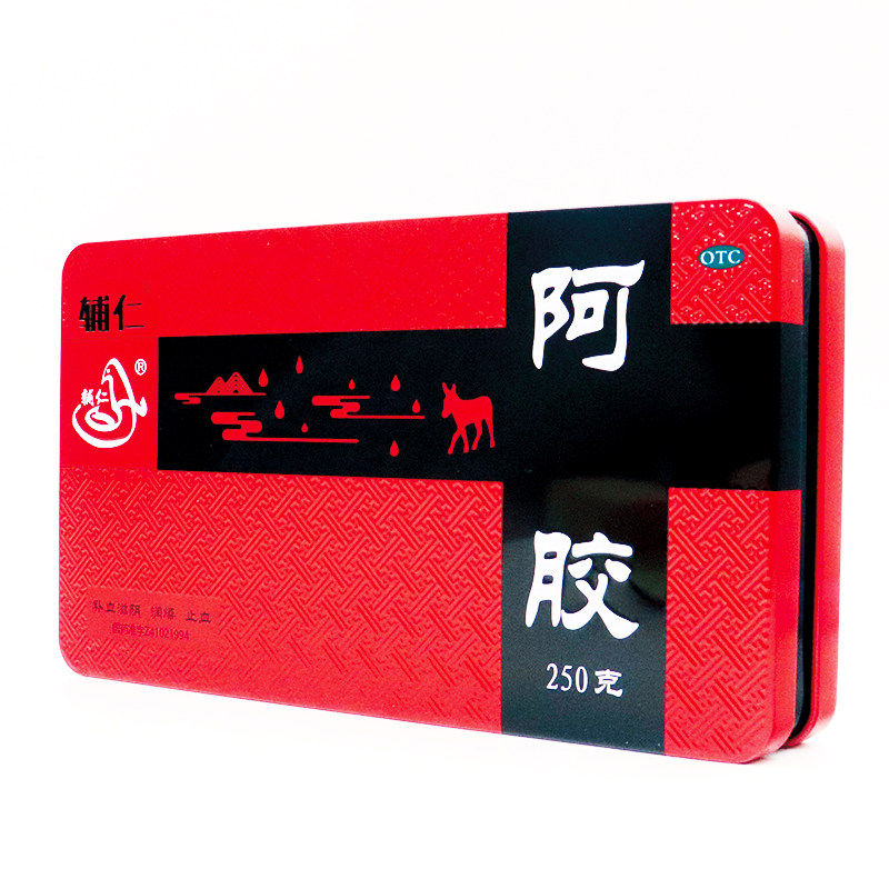 河南辅仁堂 阿胶 250g血虚萎黄眩晕心悸心烦不眠肺燥咳嗽