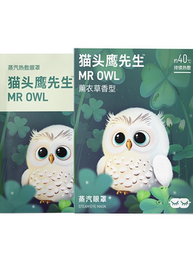 猫头鹰先生蒸汽眼罩5片装