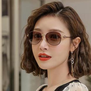 级感偏光小框太阳镜女式 潮 小脸款 太阳眼镜防紫外线开车墨镜新款