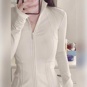 杏色修身防晒衣女款冰丝外套立领防晒服夏季2026新款运动上衣显瘦