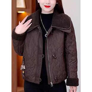 JOYIASS2025冬装新款衣女宽松休闲外套中年妈妈时尚服洋气百搭上