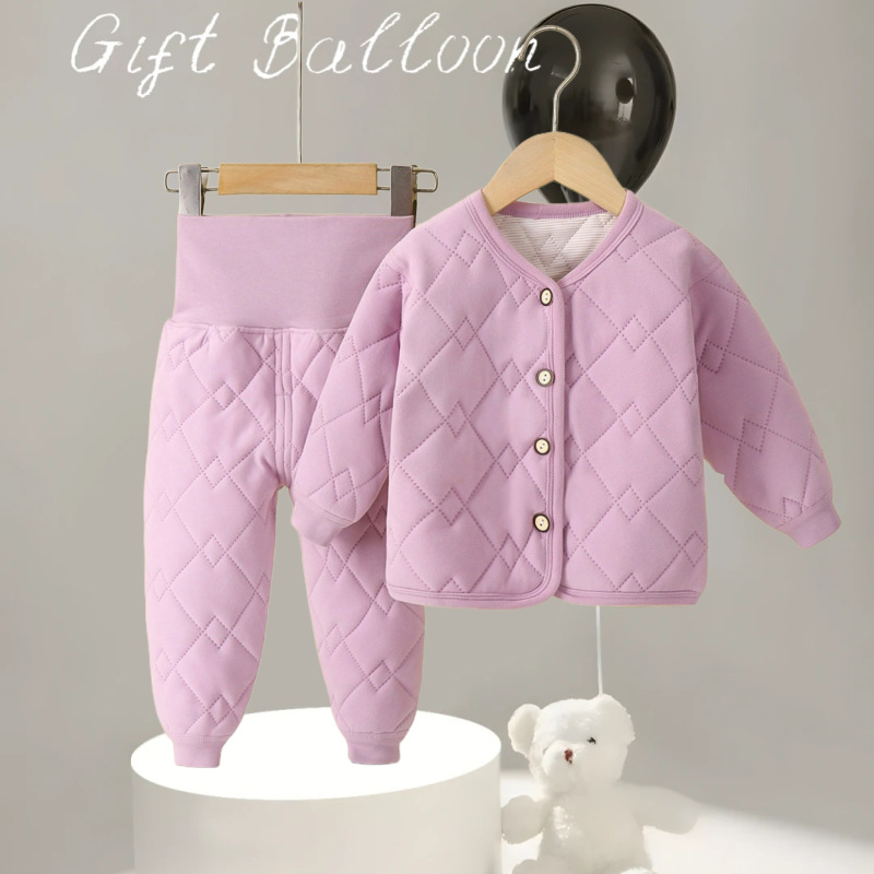 校服儿童棉衣内胆上衣加厚2025新款内搭学生棉服防寒保暖内