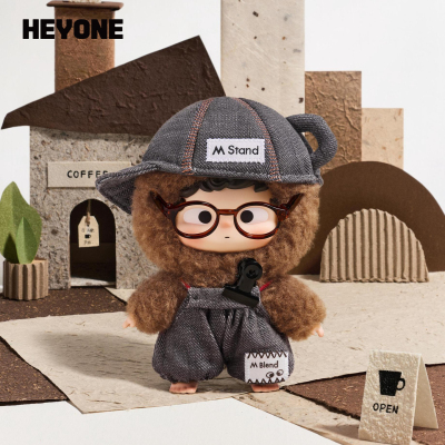 HEYONE黑玩哦崽×M Stand Blend Everything精品毛绒挂件