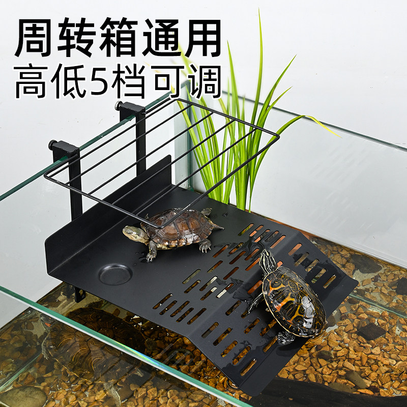 不锈钢可挂式乌龟晒背台带防逃网