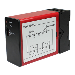 地感检测器单路道闸车辆检测器处理器感应器地感线圈控制器车检器