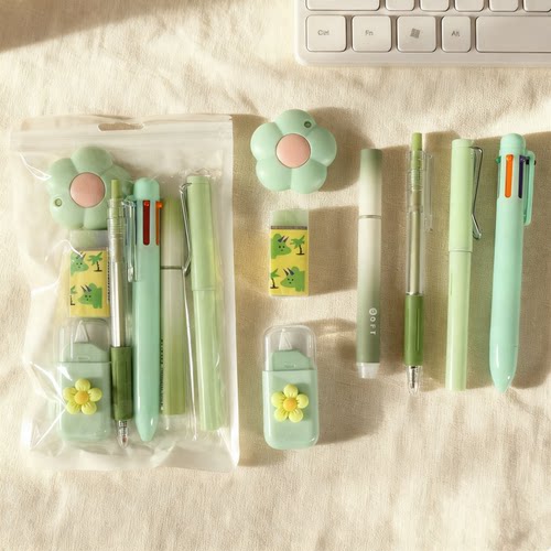 中性笔铅笔修正带美工刀橡皮擦