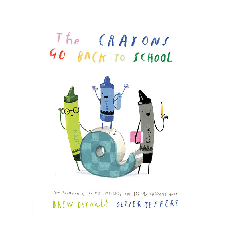 【现货包邮】英文原版 小蜡笔回学校 The Crayons Go Back To School 儿童英语艺术插画绘本 精装 进口图书 善优童书怎么看?