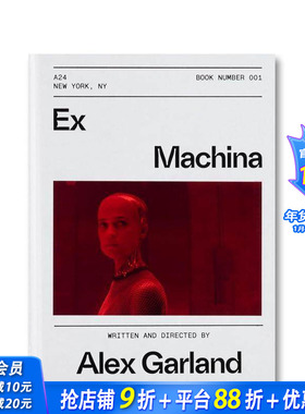 【预售】【A24电影剧本集】机械姬 【A24 Screenplay Collection】Ex Machina Screenplay Book 原版英文生活 正版进口书