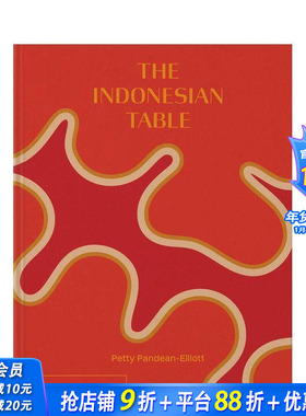 【现货】英文原版 印尼餐桌 The Indonesian Table 餐饮料理食谱指南 正版进口图书画册 善优图书