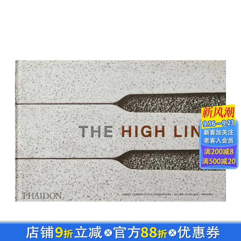 【现货】The High Line 高线公园 美国纽约空中花园 英文原版建筑