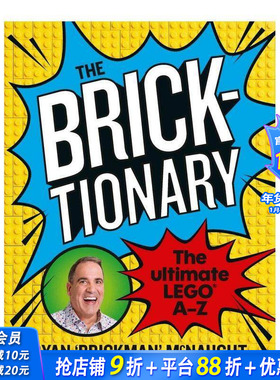 【现货】Bricktionary：布里克曼的终极乐高 A-Z The Bricktionary: Brickman's ultimate LEGO A-Z 原版英文生活综合 正版进口书