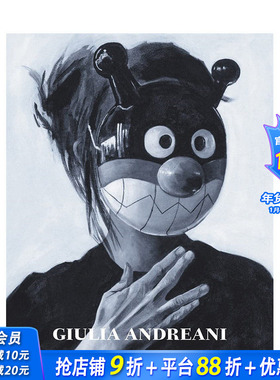 【预售】英文原版 巴黎艺术家Giulia Andreani Giulia Andreani 艺术画册 正版进口书籍 善优图书