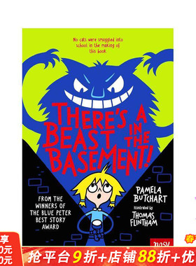 【预售】【伊兹和朋友们】13地下室里藏怪兽 Izzy and Friends:There’s a Beast 爆笑小学生活故事 英文儿童桥梁章节书拓展阅读