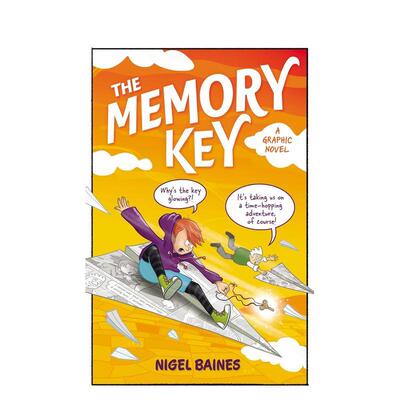 【预售】记忆之钥 The Memory Key 英文儿童漫画故事 英语拓展阅读进口童书 The School Librarian推荐书单 穿越时空冒险图画小说