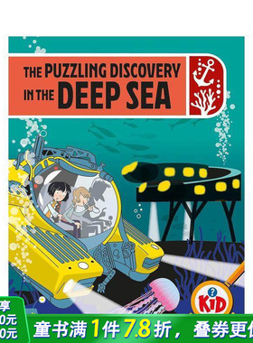 【预售】儿童侦探：深海中的神秘发现 Kid Detectives: The Puzzling Discovery in the Deep Sea 英文儿童插画科普绘本 进口童书