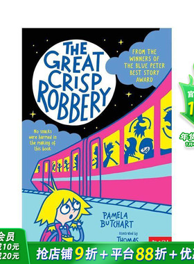 【预售】【伊兹和朋友们】14惊天薯片劫案 Izzy and Friends:The Great Crisp Robbery 英文儿童桥梁章节故事 英语拓展阅读进口书