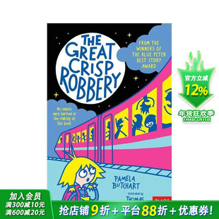 【预售】【伊兹和朋友们】14惊天薯片劫案 Izzy and Friends:The Great Crisp Robbery 英文儿童桥梁章节故事 英语拓展阅读进口书