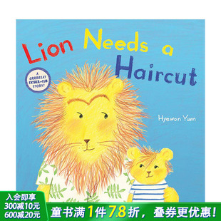 Needs 儿童绘本 现货 善优童书 小孩剪头发恐惧 Lion 小狮子要理发 Haircut