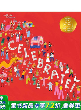 【预售】大英博物馆：50 个奇妙节日 British Museum: Celebrate! 原版英文儿童插画绘本进口书