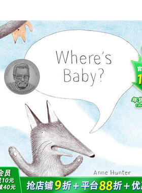 【预售】Where’S Baby?宝宝在哪里? 精装儿童英文绘本进口童书 Anne Hunter【善优童书】