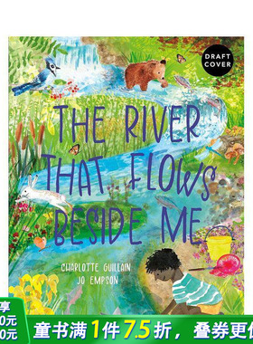 【预售】【手风琴书】流淌在身边的河 【Look Closer】The River That Flows Beside Me 原版英文儿童插画绘本 进口图书
