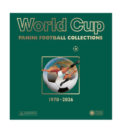 世界杯帕尼尼足球贴纸收藏集 1970-2026 World Cup Panini Football Collections 1970-2026 原版英文运动 正版进口书