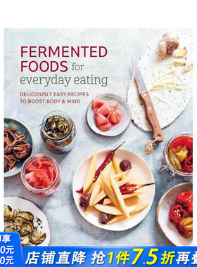 【预售】日常发酵食物：简易美味食谱 Fermented Foods for Everyday Eating 原版英文餐饮生活美食 正版进口图书
