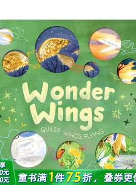 【现货】神奇的翅膀 【Nature Riddles and Rhymes】Wonder Wings 猜谜童谣 英文儿童插画故事绘本 进口童书