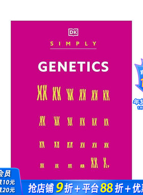 【预售】简易遗传学 【Simply Series】Simply Genetics 原版英文社会科学 正版进口书