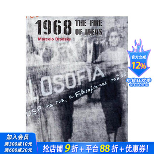 【预售】1968年：创意之火 1968: The fire of ideas 原版英文摄影作品集纪实 正版进口书