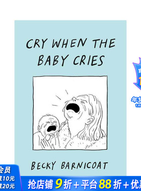 【现货】婴儿哭泣时 Cry When the Baby Cries 黑色幽默 原版英文漫画书 正版进口书
