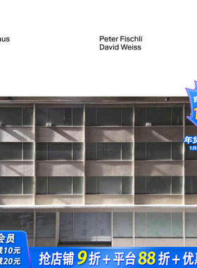 【预售】彼得·菲施利 – 大卫·韦斯：房子 Peter Fischli & David Weiss: Haus 原版英文建筑设计 正版进口书